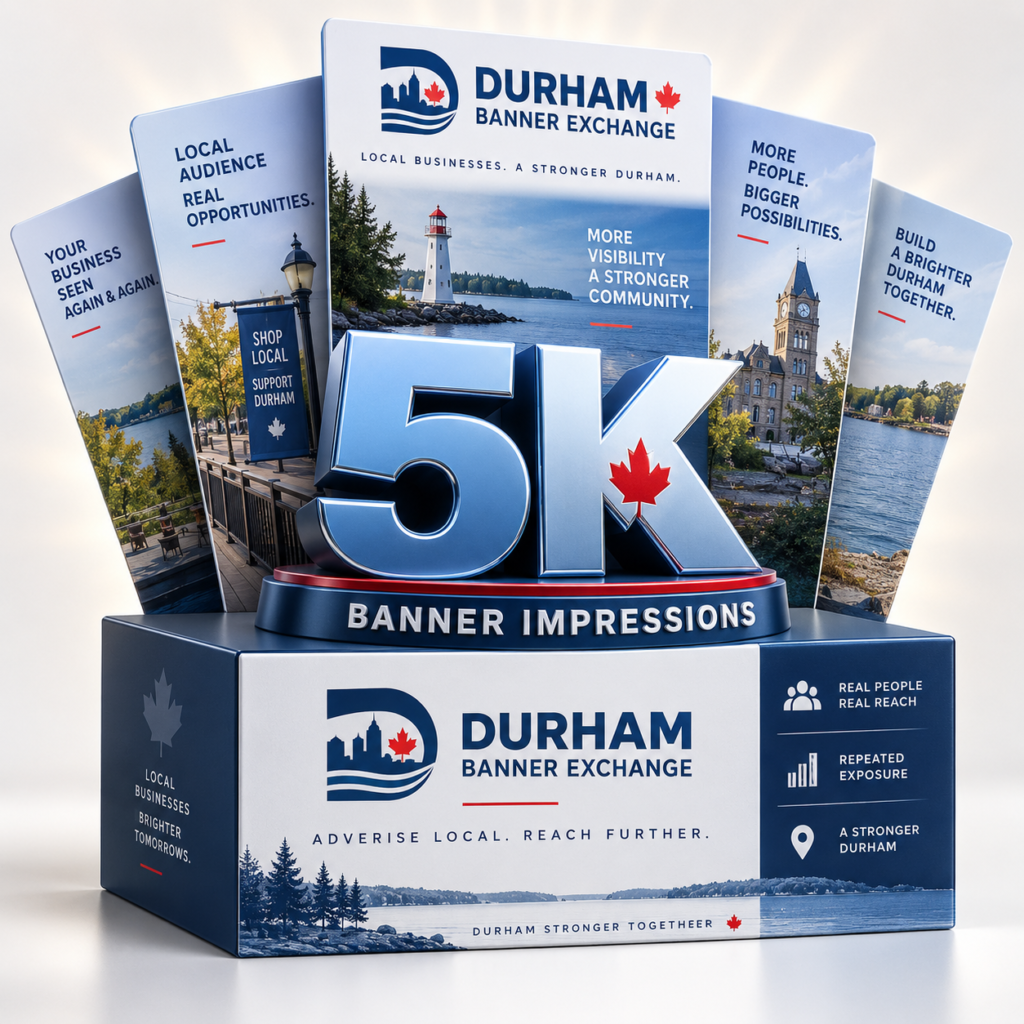 Durham Banner Exchange 5,000 banner impressions package