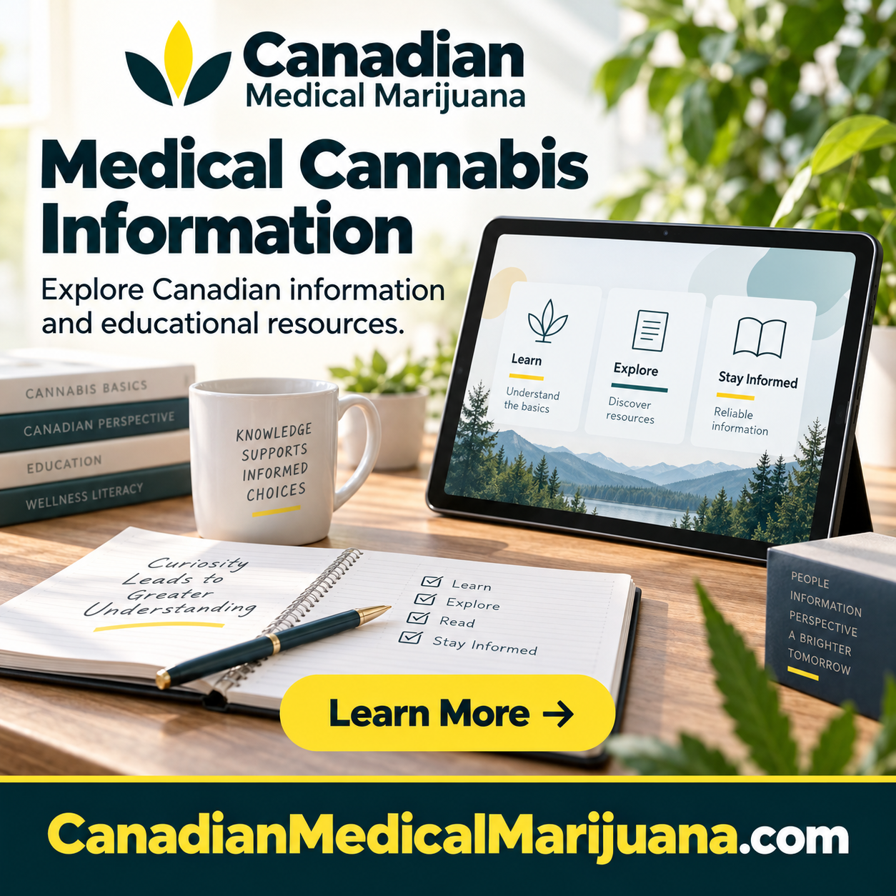 Canadian Medical Marijuana square advertisement — CanadianMedicalMarijuana.com