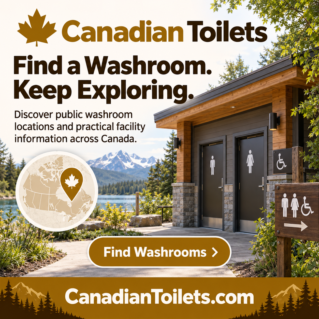 Canadian Toilets square advertisement — CanadianToilets.com