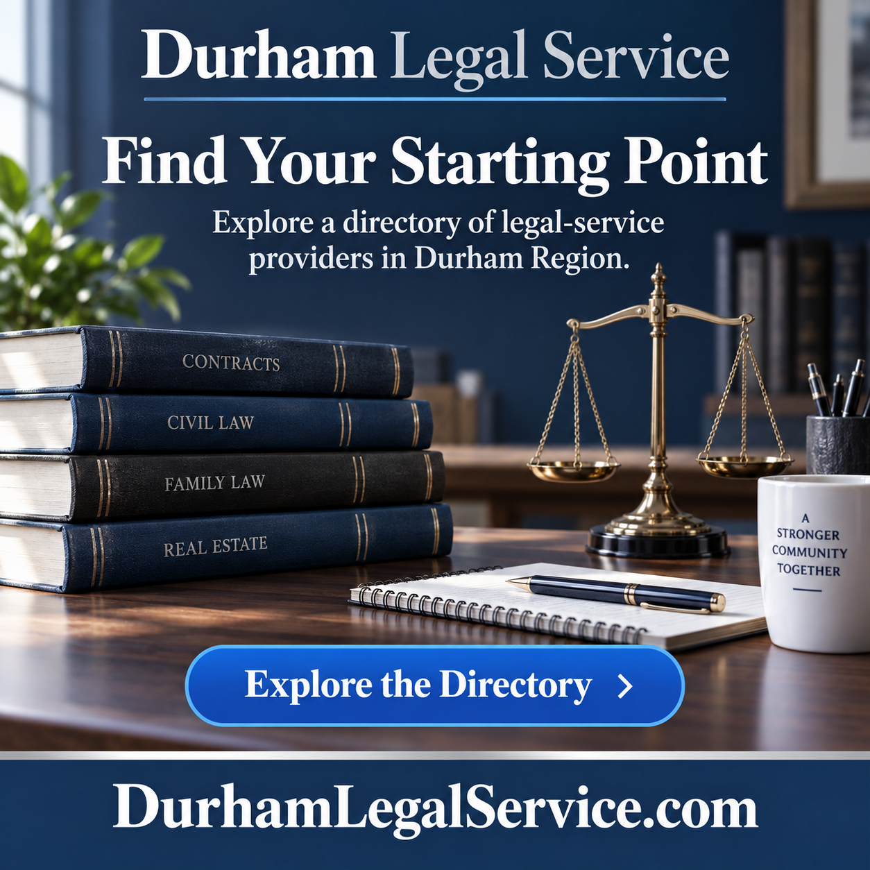 Durham Legal Service square advertisement — DurhamLegalService.com